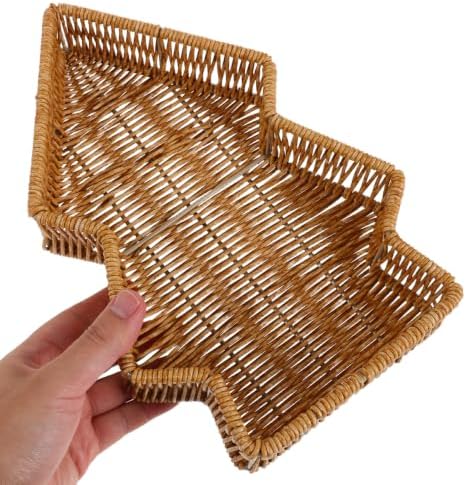 2pcs Shelf Baskets for Storage Small Space Stackable Christmas Organizer