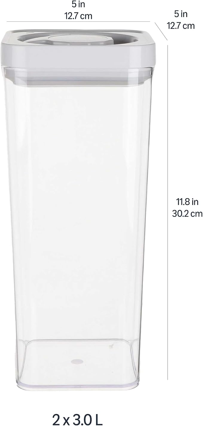 Amazon Basics Airtight Food Storage Containers, BPA Free,