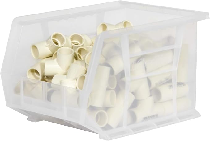 Akro-Mils 30239 AkroBins Plastic Storage Bins, Space-Saving Stackable Bins