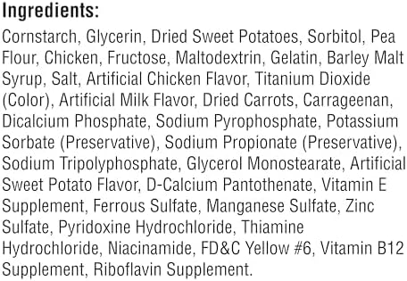 SmartBones Mini Chews With Real Sweet Potato, Rawhide-Free Chews For Dogs, 24 Count