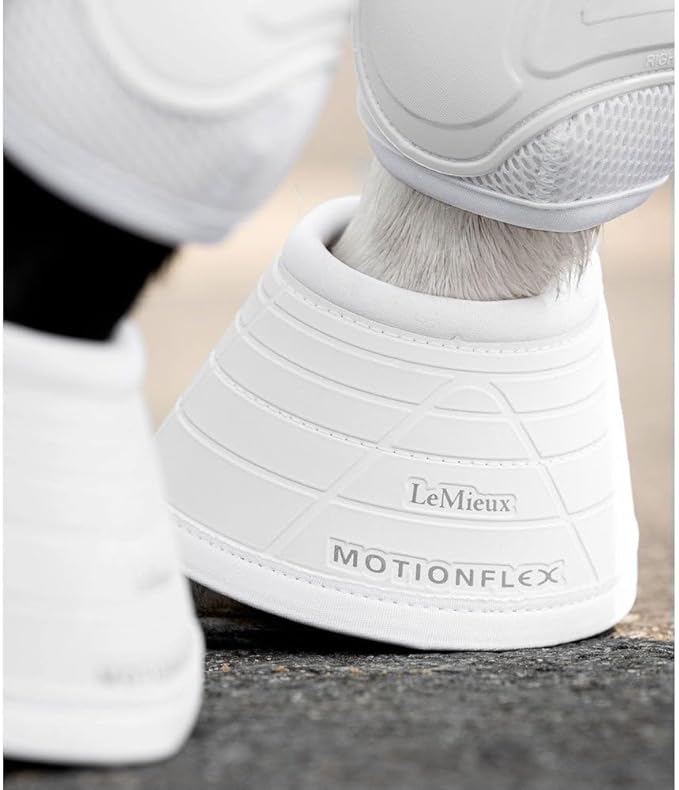 LeMieux Motionflex Overreach Horse Boots - Over Reach or Bell Boots for Horses - Protective Gear and Training Equipment