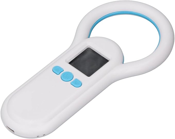 Animal Microchip Scanner, 1.44in TFT Screen 500 Data Storage 915M USB 2.4G Wireless BT Pet Chip Reader, with 3 Connection Methods, for ISO 11784 11785 FDX B Microchips