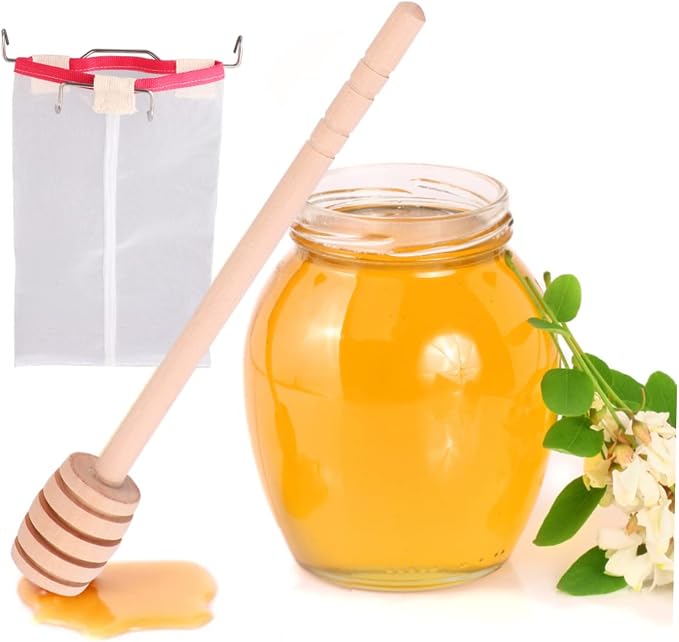 Mikinona Honey Strainer Filter Net Mesh Filter Net