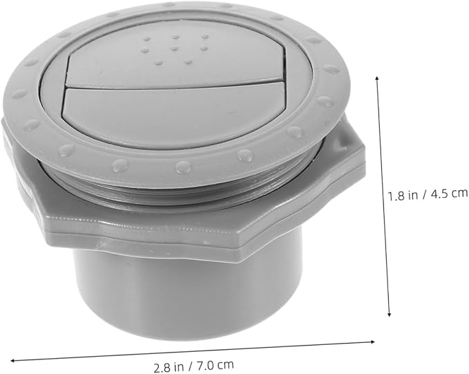 Cabilock 2pcs Air Conditioning Outlet Small Vent Return Adjustable Air Vent