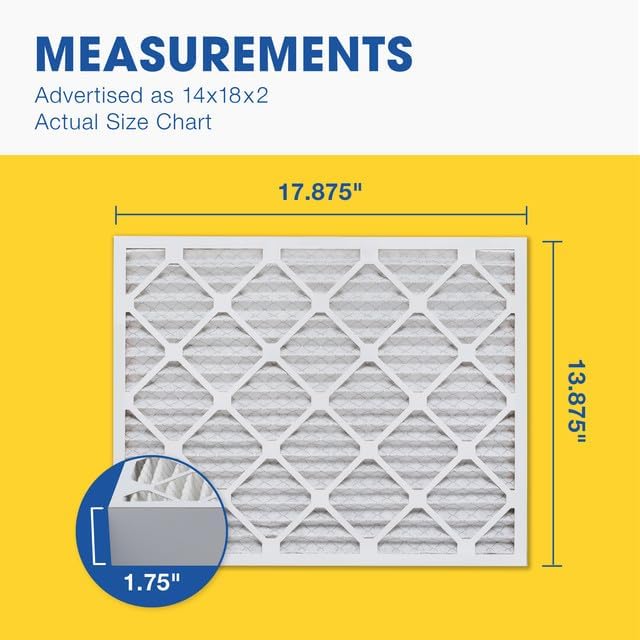 Aerostar 14x18x2 MERV 11-6 Count