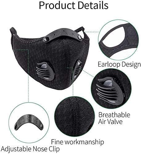 NBDIB 4 Pack Adjustable Reusable Face Protection