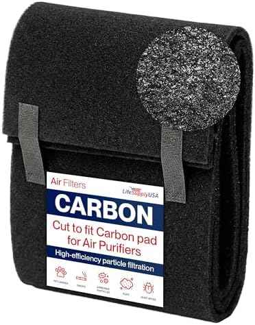 Cut to Fit Activated Carbon Filter Sheet 16x48" - Universal Air
