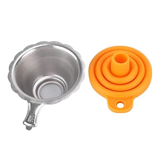 Jeanoko 3D Printer Silicone Funnel Metal Filter Mesh Light Curing Filter