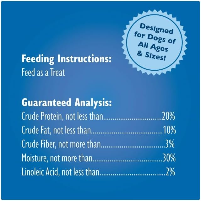 American VetDogs Veteran's K-9 Corps Dog Treats – Tasty & Nutritious, 10 Oz ~ (1 Pack)