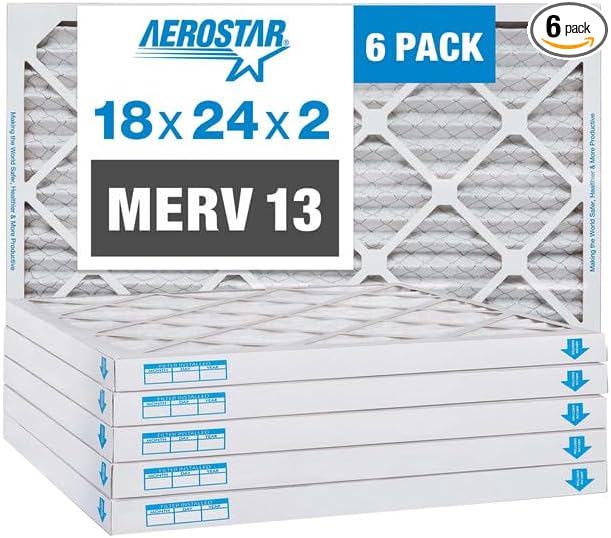 Aerostar 18x24x2 Air Filter MERV 13