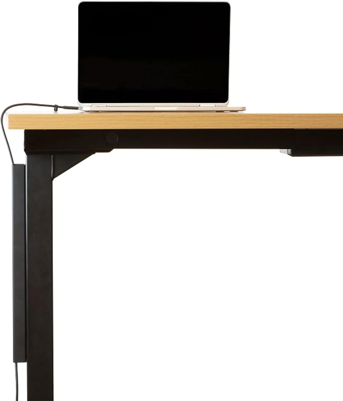 Magnetic Desk Frame Cable Organizer for Standing Desk - Black