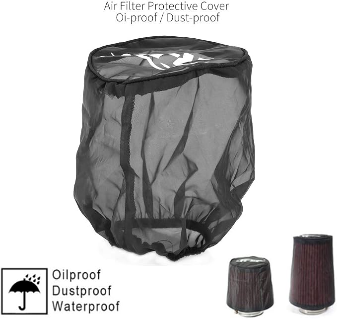 Air Intake Filter Cover, Universal Car Air Filter Protective Cover