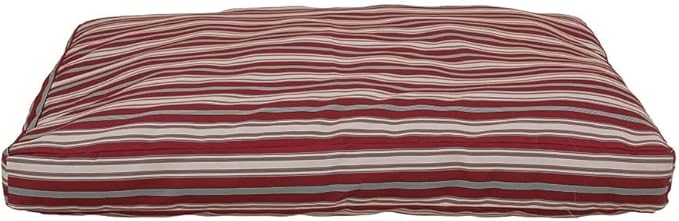 CAROLINA PET COMPANY Striped Faux Gusset Jamison Indoor/Outdoor Bed