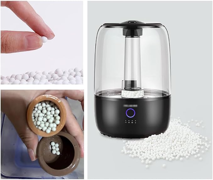 200 Gram Humidifier Cleaner Refill Replacement Nano Silver Ceramic Cleaning Ball