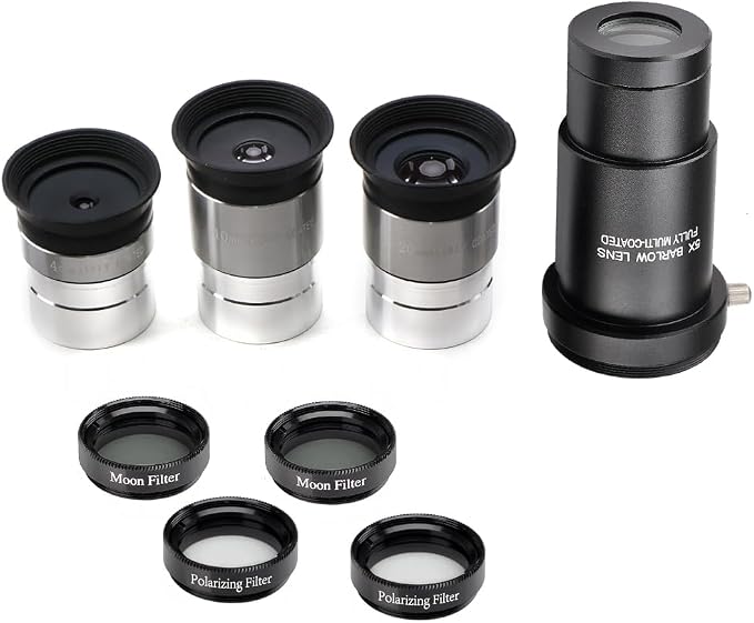 Complete Telescope Eyepiece Set