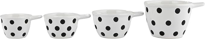 Creative Co-Op Ceramic Measuring Cups