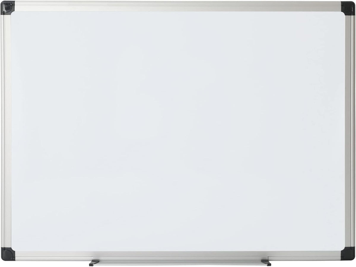 Office Depot® Brand Non-Magnetic Melamine Dry-Erase Whiteboard, 36" x 48", Aluminum Frame with Silver Finish