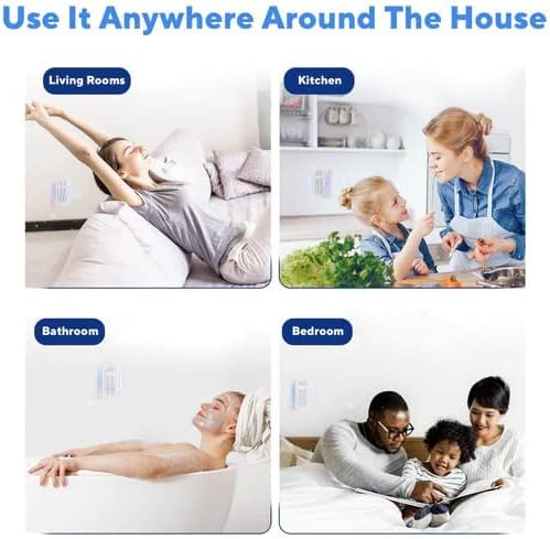 Clarifion - DSTx 2.0 Portable Air Purifier - Plug In Air Ionizer HEPA Air Filter