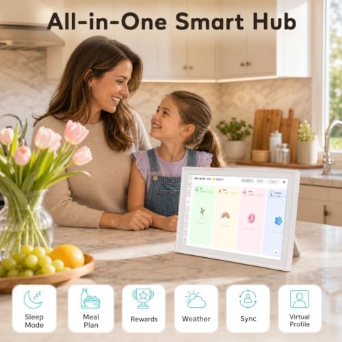 15.6" Digital Calendar, No Subscription, Smart Family Planner