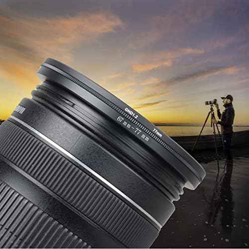 40.5mm to 37mm Step-Down Ring Filter Adapter for All Brands UV ND CPL