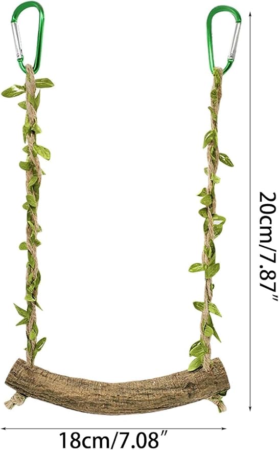 Chicken Swing Chicken Toy Perch Chicken Stand Bird Chew Toy for Birds Parrots Training Stand Holder Bird Toy Chickens and Parrots Bird Swings Birdcage Accessories, Swings