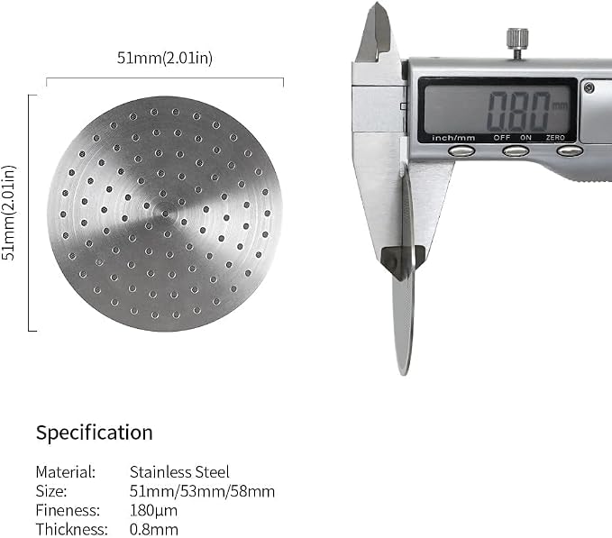 watchget 51 Espresso Puck Screen