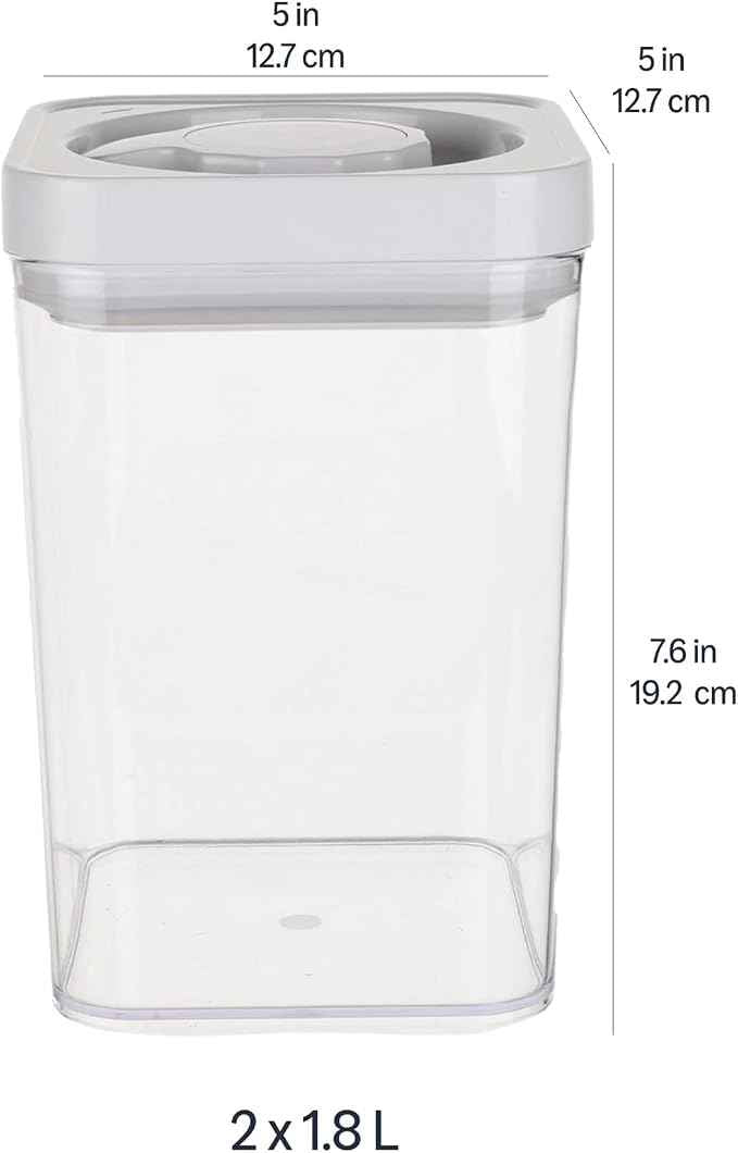 Amazon Basics Airtight Food Storage Containers, BPA Free,