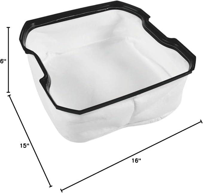 Fein Permanent Filter Bag for Fleece Filter Bag Replacement