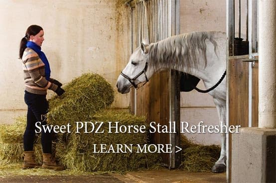 Horse Stall Refresher Granules, Stall Refresher Odor Eliminator, 25 lbs