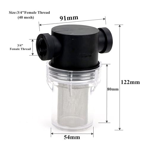 Precision Inline Filter 40 Mesh
