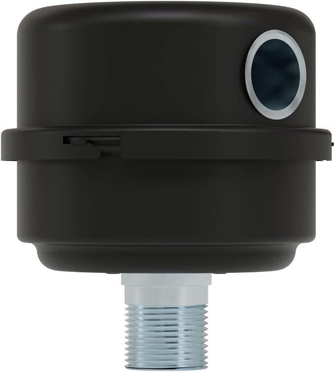 Solberg FS-10-050™ Inlet Compressor Air Filter Silencer, 1/2" MPT Outlet