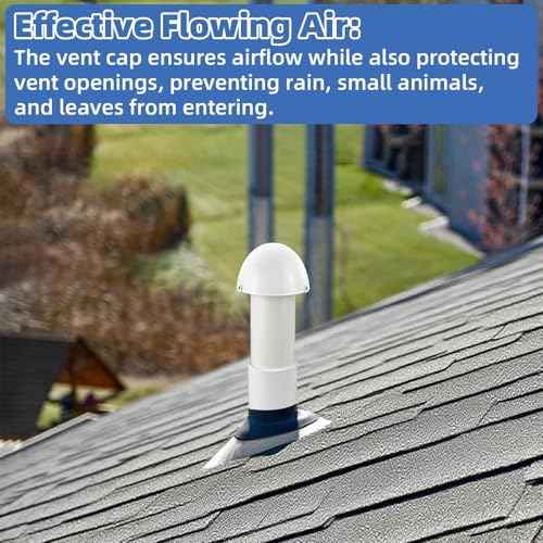 3 Inch Vent Stack Pipe Filter,Sewer Vent Filter Septic Tank Roof Vent
