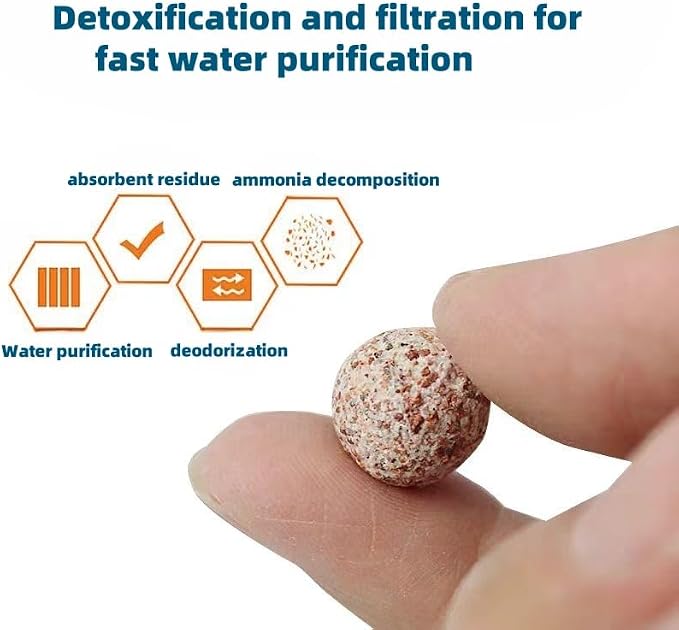 1.1 lbs Aquarium Ceramic Bio Filter Ball Sphere Fish Filter