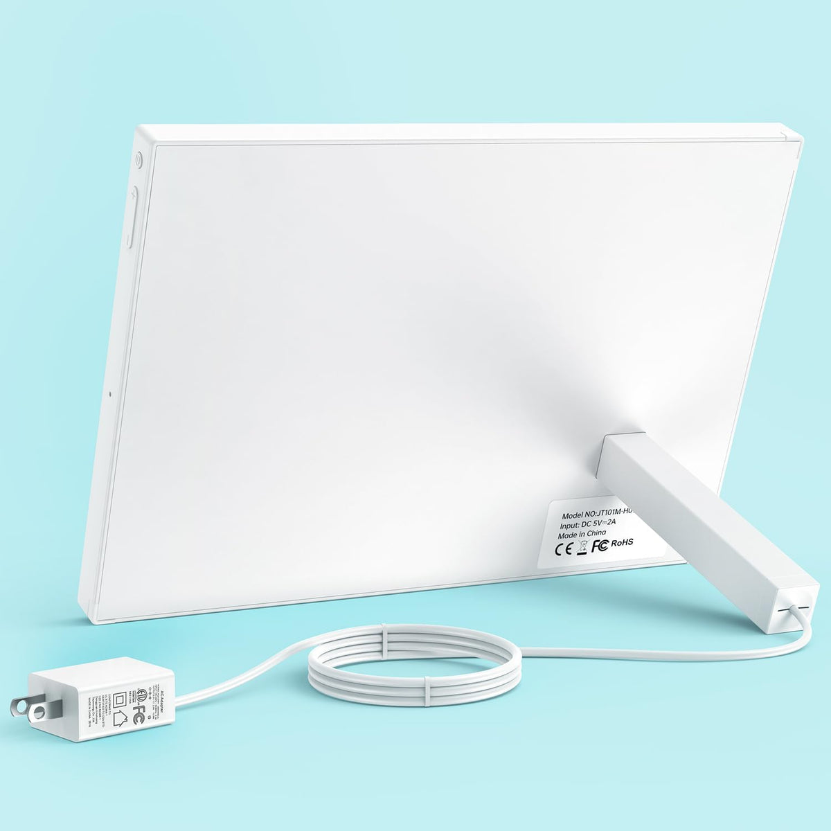 10.1" Digital Calendar, Smart Touchscreen Chore Chart & Planner, White