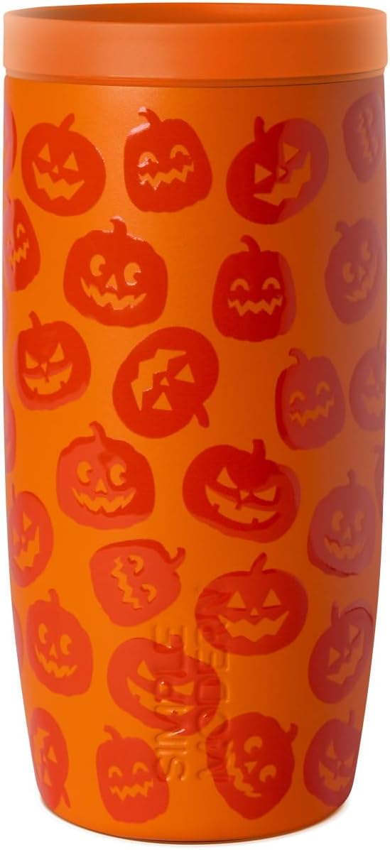 Simple Modern Halloween Travel Coffee Mug 360° Lid | 16oz | White | Voyager