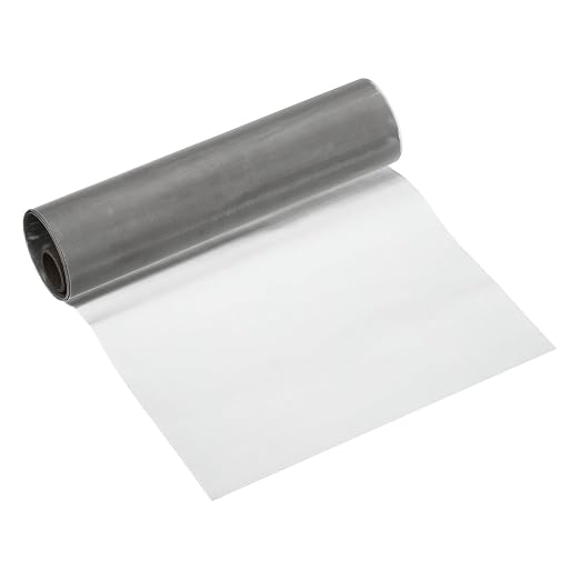 PATIKIL 40" L x 10" W Woven Wire Mesh, 100 Mesh 316L Stainless Steel Air Vent