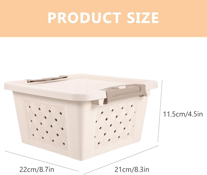 Hamster Carrier Box Plastic Small Pet Transport Box Breathable Travel Carrier with Spacious Interior Easy to Clean for Hamsters and Small Animals