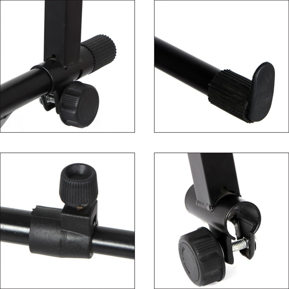 Universal Second Tier for Keyboard Stand, Adjustable Width Keyboard Stand Extension Adapter, Second Tier for Electronic Piano, Keyboard Stand Rack Holder Music Instrument Accessories