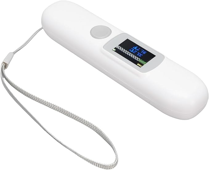 Pet Microchip Reader, Handheld Dog Cat Microchip Scanner Animal Chip ID Tag Reader Scanner with 1.14" Color Screen, for ISO 11784/11785