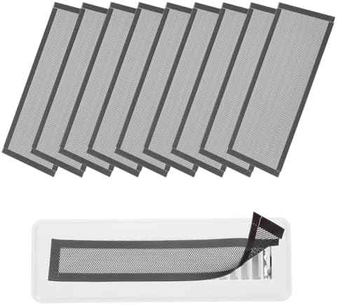 YOKIVE 10 Pcs Magnetic Floor Vent Covers, Floor Register Cover PVC