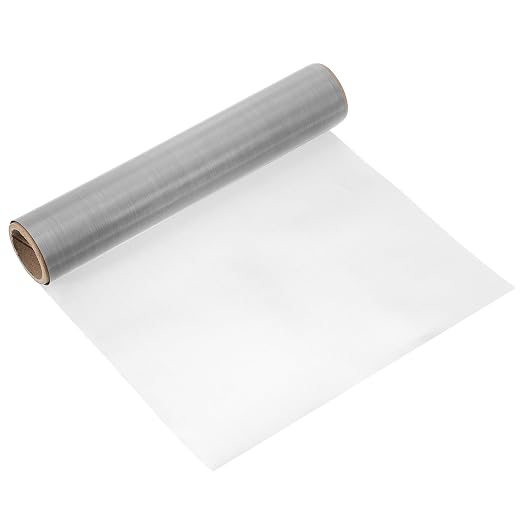 uxcell 250 Mesh 118" x 10" Woven Wire Mesh, 316 Stainless Steel Air Vent Filter