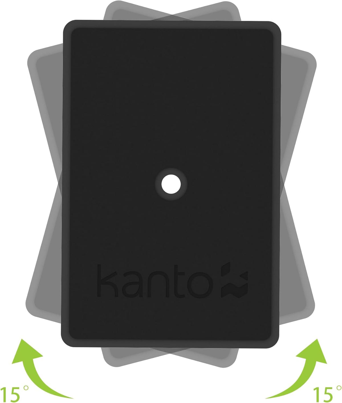 Kanto SP9 Rising Desktop Speaker Stands for Small/Medium Bookshelf Speakers & Compact/Mid-Size 2”-4” Studio Monitors | 8.3" Tall | Black | Pair