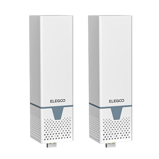 ELEGOO 2PCS USB Purifier with Built-in Activated Carbon, Compatible with