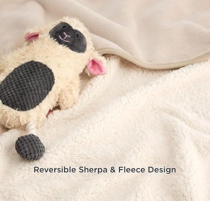 Waterproof Dog Bed Blanket,Reversible Pet Covers,Washable Soft Protector for Couch Furniture