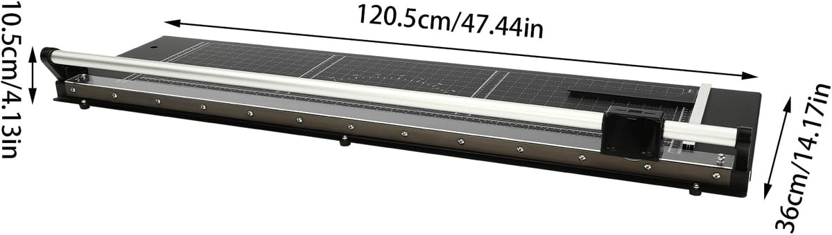 24/36 Inch Precision Rolling Cutter Rotary Photo Paper Rolling Cutter Trimmer Sharp Blade (36inch)