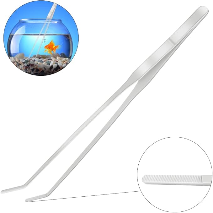 LILYS PET Stainless Steel Aquarium Tank Aquatic Plant Tools Sets (3 in 1)