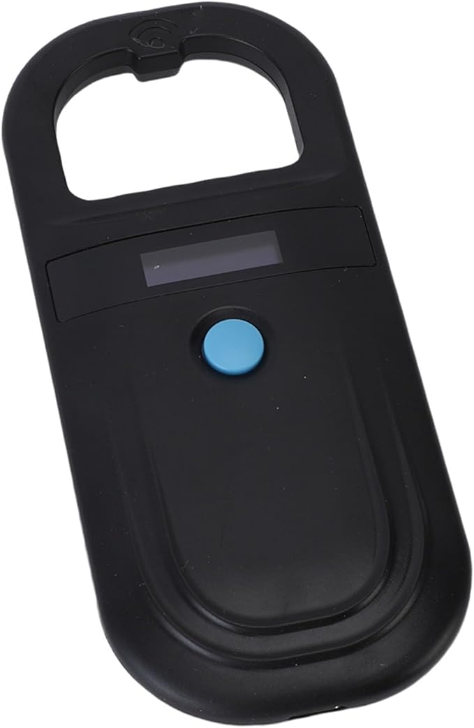 Pet Microchip Scanner, Portable Rechargeable Reader with 1000 Records Storage, for Dog Cat Animal Management (Type 2)