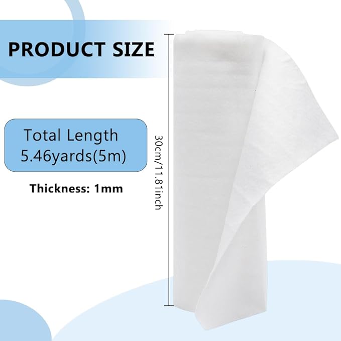 BENECREAT White Vent Filter Media, Electrostatic Air Filter Roll Air Vent