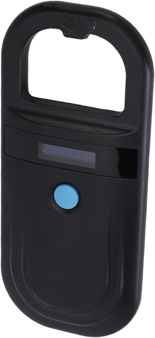 Pet Microchip Scanner, Portable Rechargeable Reader with 1000 Records Storage, for Dog Cat Animal Management (Type 2)