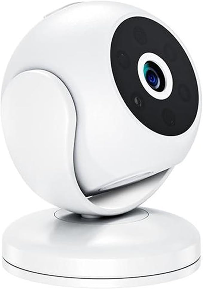 Pets Camera with Magnetic Bracket, 1080P Indoor Wireless Camera, 170° Wide Angle White - Smart Motion Detection, Infrared Night Vision, Home Safety Monitor
